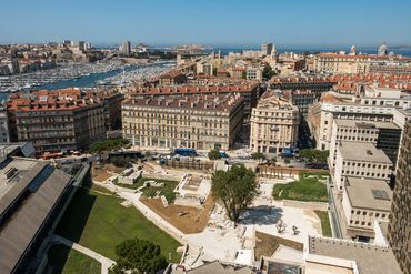 Le site du Port antique dans son contexte urbain aujourd'hui