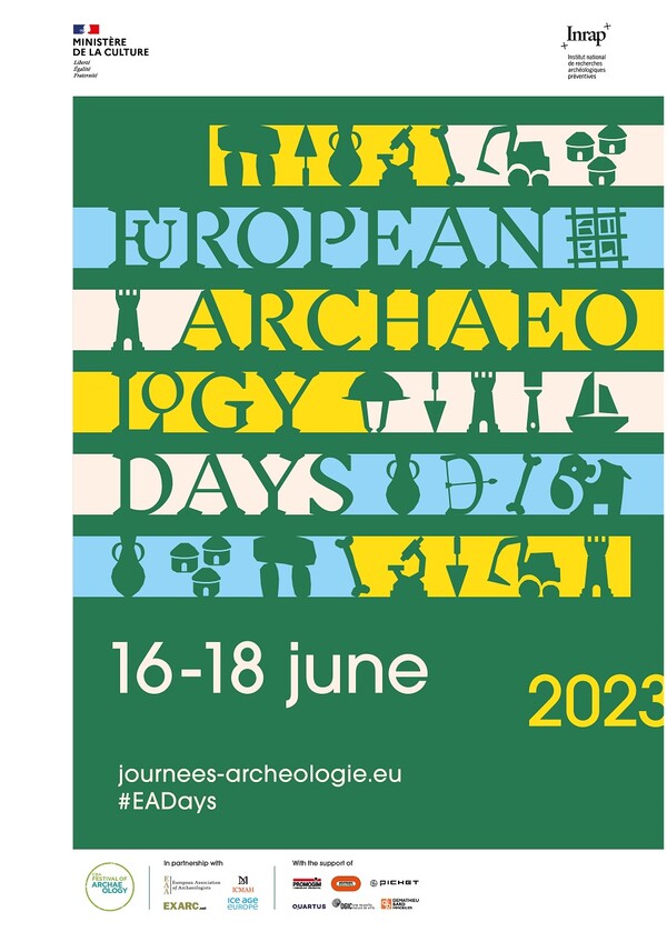 Affiche des Journées nationales de l'archéologie 2019