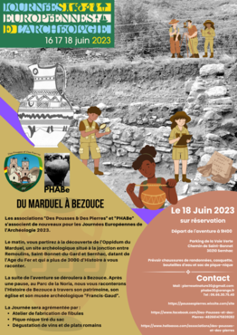 Affiche Journées Européennes de l'Archéologie