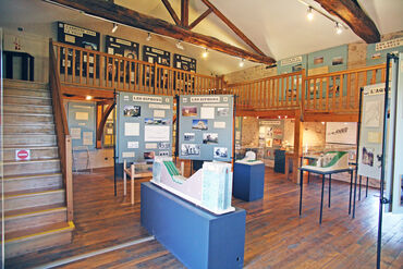 Salle d'exposition sur les Aqueducs romains de Lyon