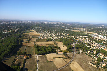 Vue aérienne du quartier de Caylus-Courtarelles en 2011