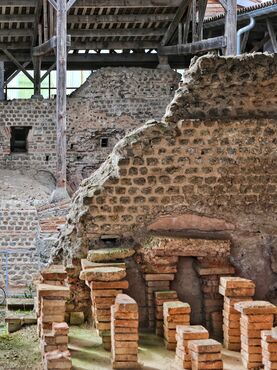 Pilettes d'hypocauste