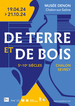 Affiche de l'exposition  De terre et de bois 