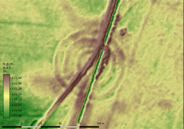 Kościuki - numeryczny model terenu i ortofotomapa