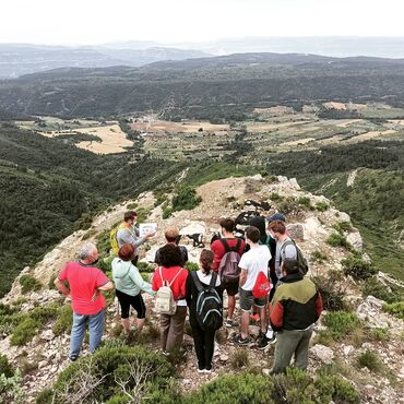 Visitas en el yacimiento