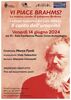 La locandina della lezione-concerto del Coro Athena, 14 giugno ore 21