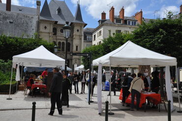 Village de l'archéologie à Orléans en 2019