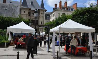 Village de l'archéologie à Orléans en 2019