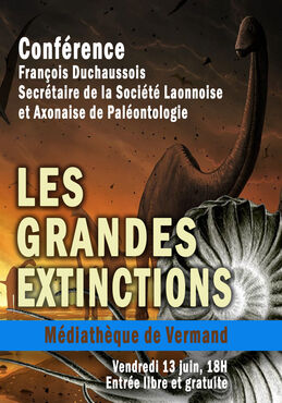Conférence  les grandes extinctions 