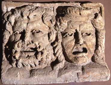 Masques scéniques, IIeme s. ap J.C.