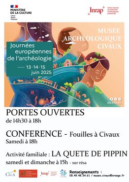 Affiche des JEA 2025 à Civaux