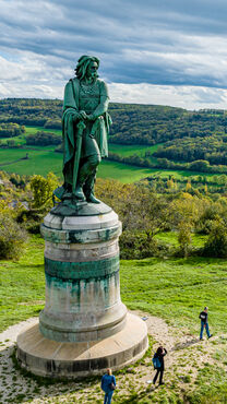 La statue de Vercingétorix