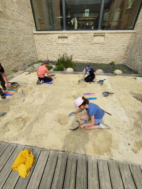 Atelier archéologie au MAHB