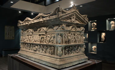 Sarcofago delle fatiche di Ercole, II d.C., Velletri