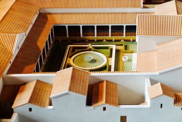 Maquette de la domus de Vésone