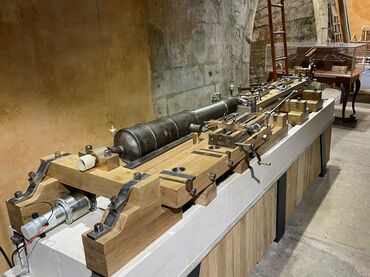 maquette 1/3 machine Maritz à forer les canons