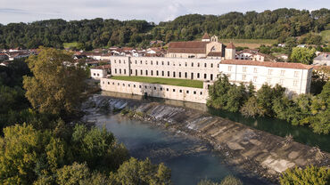 Vue d'ensemble de l'abbaye