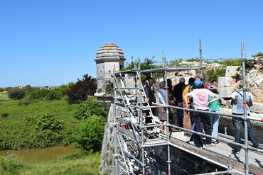 Courtine de la Mer, visite