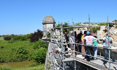 Courtine de la Mer, visite