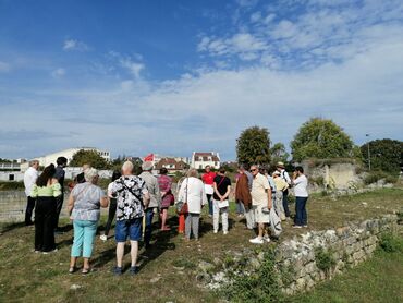 Conférence déambulée avec les archéologues