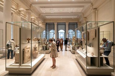 Le musée - salle des Colonnes