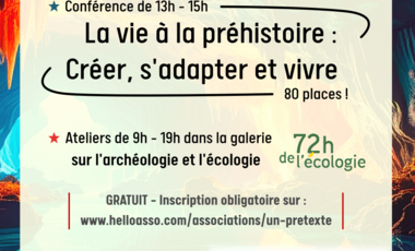 La vie à la préhistoire : créer, s’adapter et vivre