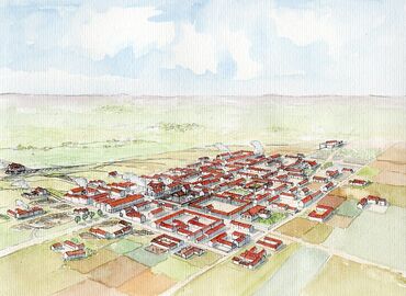 Reconstitution Alauna par Lepoittevin