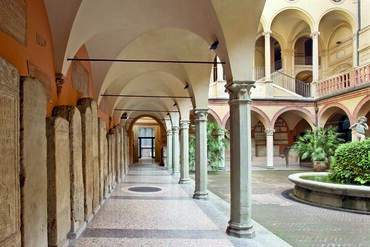 Il lapidaro del museo