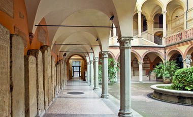 Il lapidaro del museo