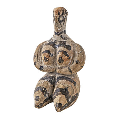  The Goddess and Female Figurines Selection”, Seated Female Figurine, Terracotta, Chalcolithic Age, 4500-3500 BCE