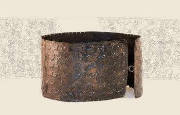  Av Sahneli Geniş Kemer”, Bronz, Urartu Dönemi, MÖ 7. yy.