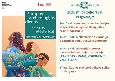 Biržų krašto muziejaus programa
