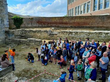 Visite dans le cadre de  Adoptons un monument 