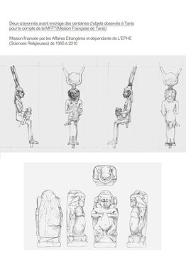 Dessin objet archéologique