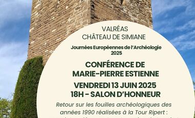 Conférence sur les fouilles de la Tour Ripert