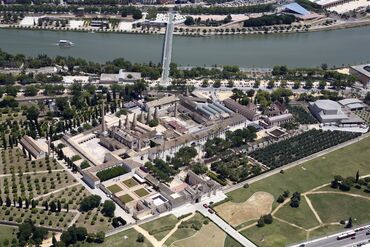 Vista aérena monasterio Cartuja Sevilla