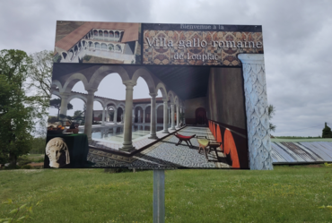 Proposition de restitution, Villa gallo-romaine de Loupiac