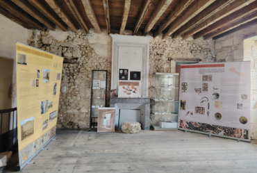 Musée archéologique de la villa de Loupiac et panneaux d'expo